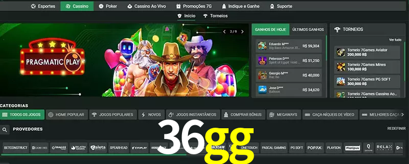 cassino 36gg